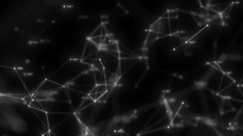 Brain connect digital lines, expanding artificial intelligence. Stock Footage 103277461