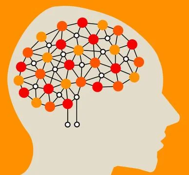 Brain connection Stock Illustration