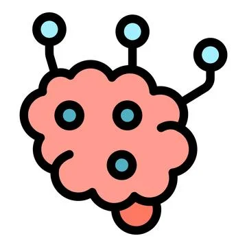 Brain connections developing artificial intelligence and neural network イラスト素材