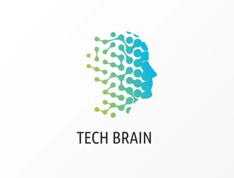 Brain, Creative mind, learning and design icons. Man head, people symbols Stock Illustration