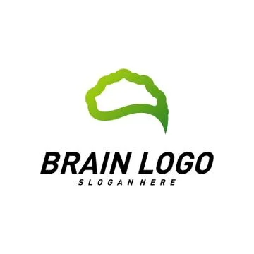 Brain, Creative mind, learning and design icons. People symbols. Colorful Ico Stock Illustration