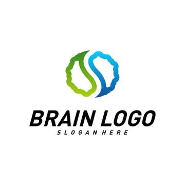 Brain, Creative mind, learning and design icons. People symbols. Colorful Ico Stock Illustration