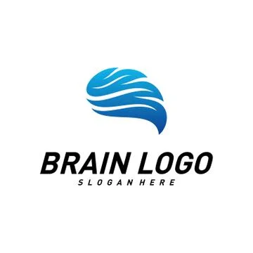 Brain, Creative mind, learning and design icons. People symbols. Colorful Ico Stock Illustration