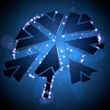 Brain crushing Stock Illustration