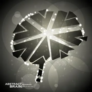 Brain crushing Stock-Illustration