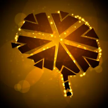 Brain crushing Stock Illustration