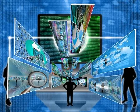 Brain explosion Stock Illustration