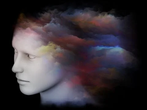 Brain Fog Stockillustratie