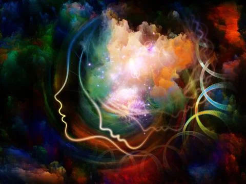 Brain Fog Stock Illustration