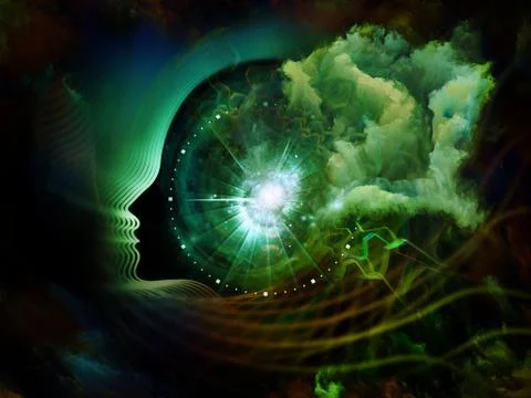 Brain Fog Stock Illustration
