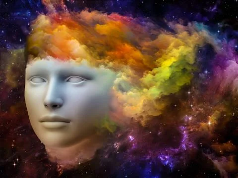 Brain Fog 库存插图