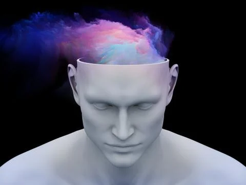Brain Fog Stock Illustration