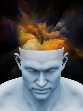 Brain Fog Stock Illustration