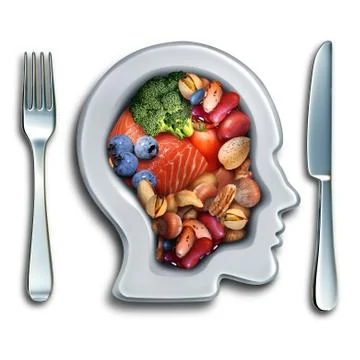 Brain Food Concept Stock Illustration