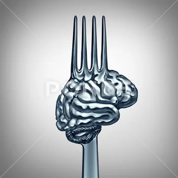 Brain Food Symbol Stock Illustration