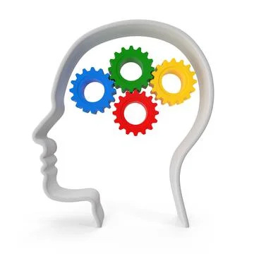 Brain Function And Intelligence Stock Illustration