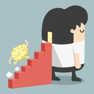 Brain function Stock Illustration