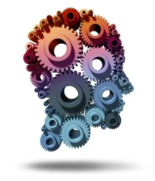 Brain function Stock Illustration