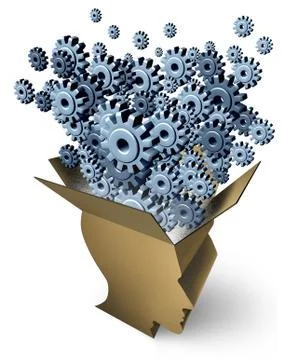 Brain function Illustrazione stock