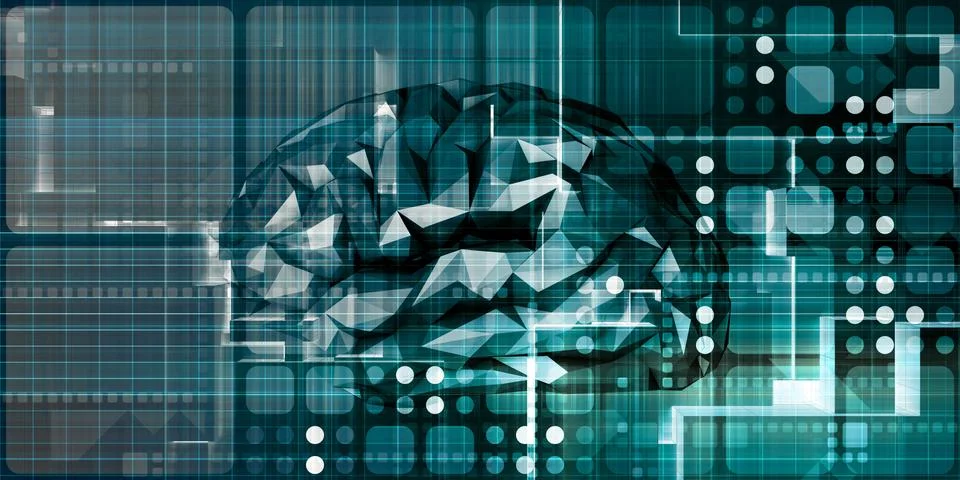 Brain Function Stock Illustration