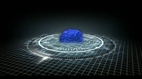 Brain functioning as a business tool Stock Footage 12289199