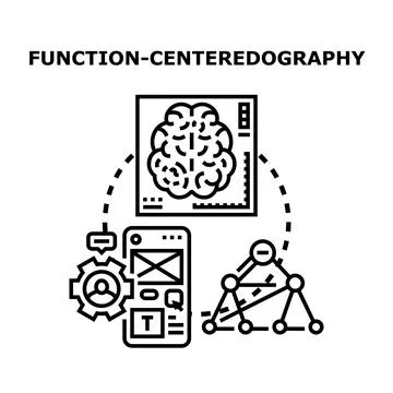 Brain functions connection with user experience concept Stock Illustration