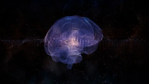 Brain Galaxy Stock Footage 124376021