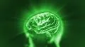 brain green flare Illustration