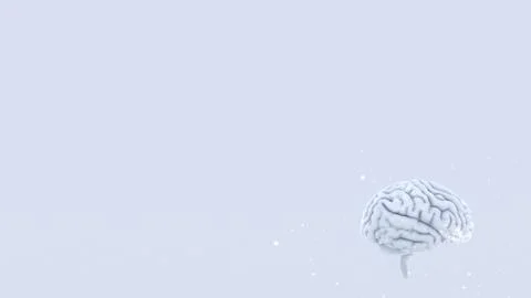 Brain head human mental idea mind 3D illustration background 2 A3bW 01 Stock Illustration