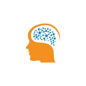 Brain head vector illustration design Stock Illustration