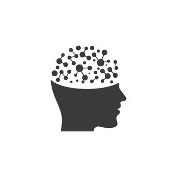 Brain head vector illustration design 스톡 일러스트