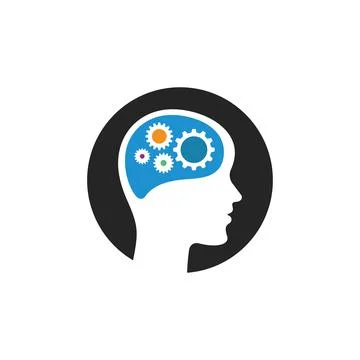 Brain head vector illustration design 스톡 일러스트