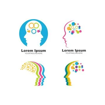 Brain head vector illustration design Stock Illustration