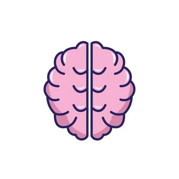 Brain head vector illustration design Stock Illustration