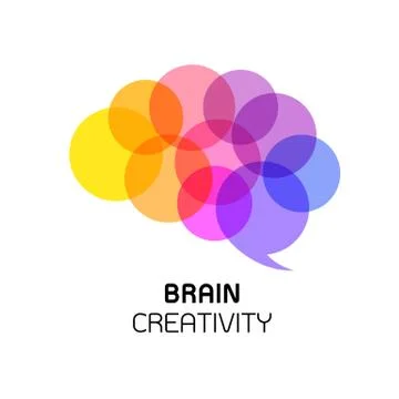 Brain icon design Stock Illustration