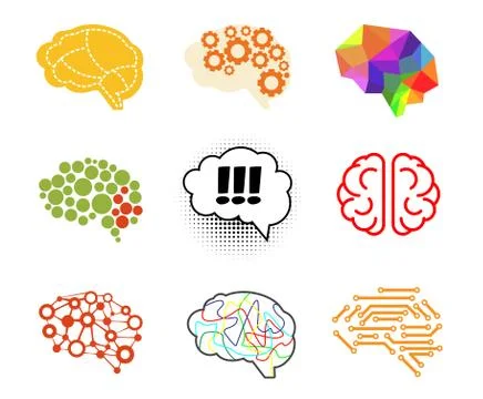 Brain Icon Stock Illustration