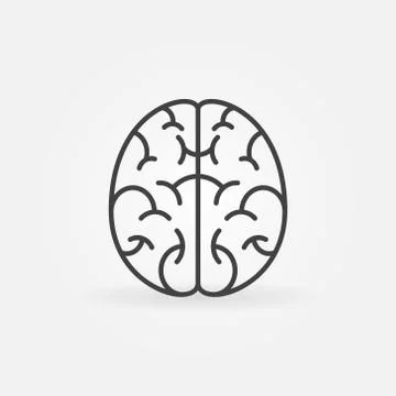 Brain icon Stock Illustration