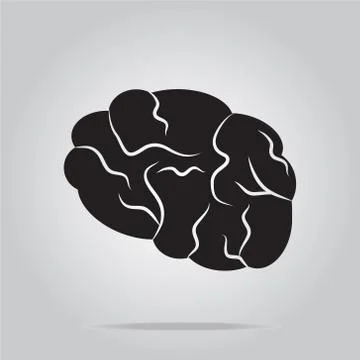 Brain icon 스톡 일러스트