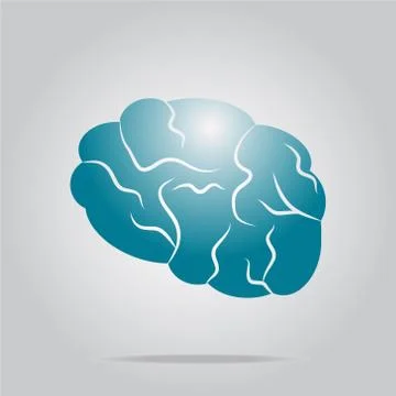 Brain icon Stock Illustration