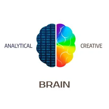 Brain icon. Stock Illustration