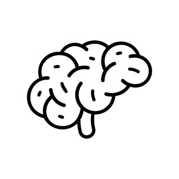 Brain Icon Stock Illustration