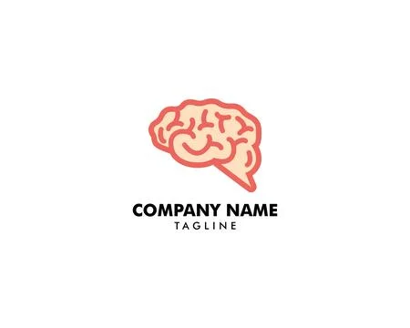 Brain icon logo design vector illustration Stock-Illustration