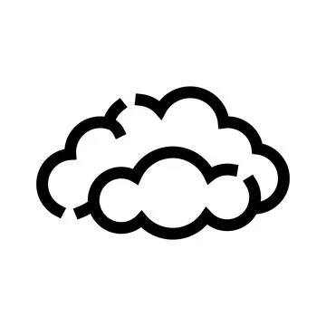 Brain icon representing intelligence, thoughts and knowledge Illustrazione stock