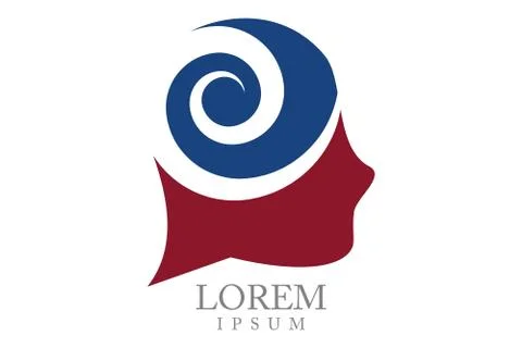 The Brain Icon Symbol Stock Illustration