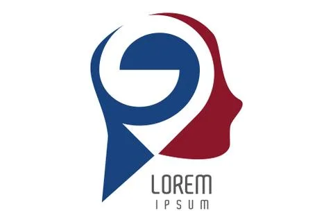 The Brain Icon Symbol Stock Illustration