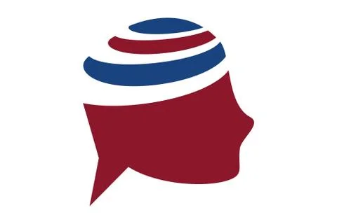 The Brain Icon Symbol Stock Illustration