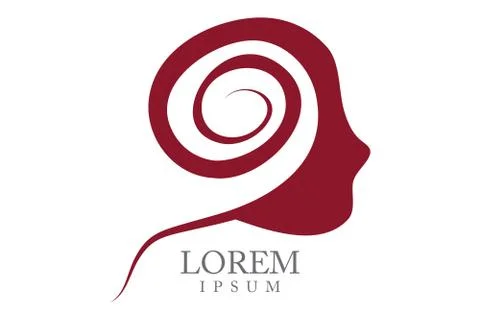 The Brain Icon Symbol Stock Illustration