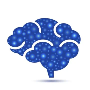 Brain icon vector illustration Stock Illustration