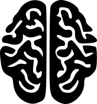 Brain icon vector symbol design illustration 스톡 일러스트