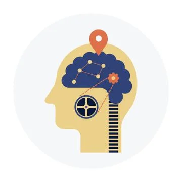 Brain Idea Creativity Stock Illustration